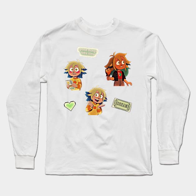 Vee ! Long Sleeve T-Shirt by SharonTheFirst